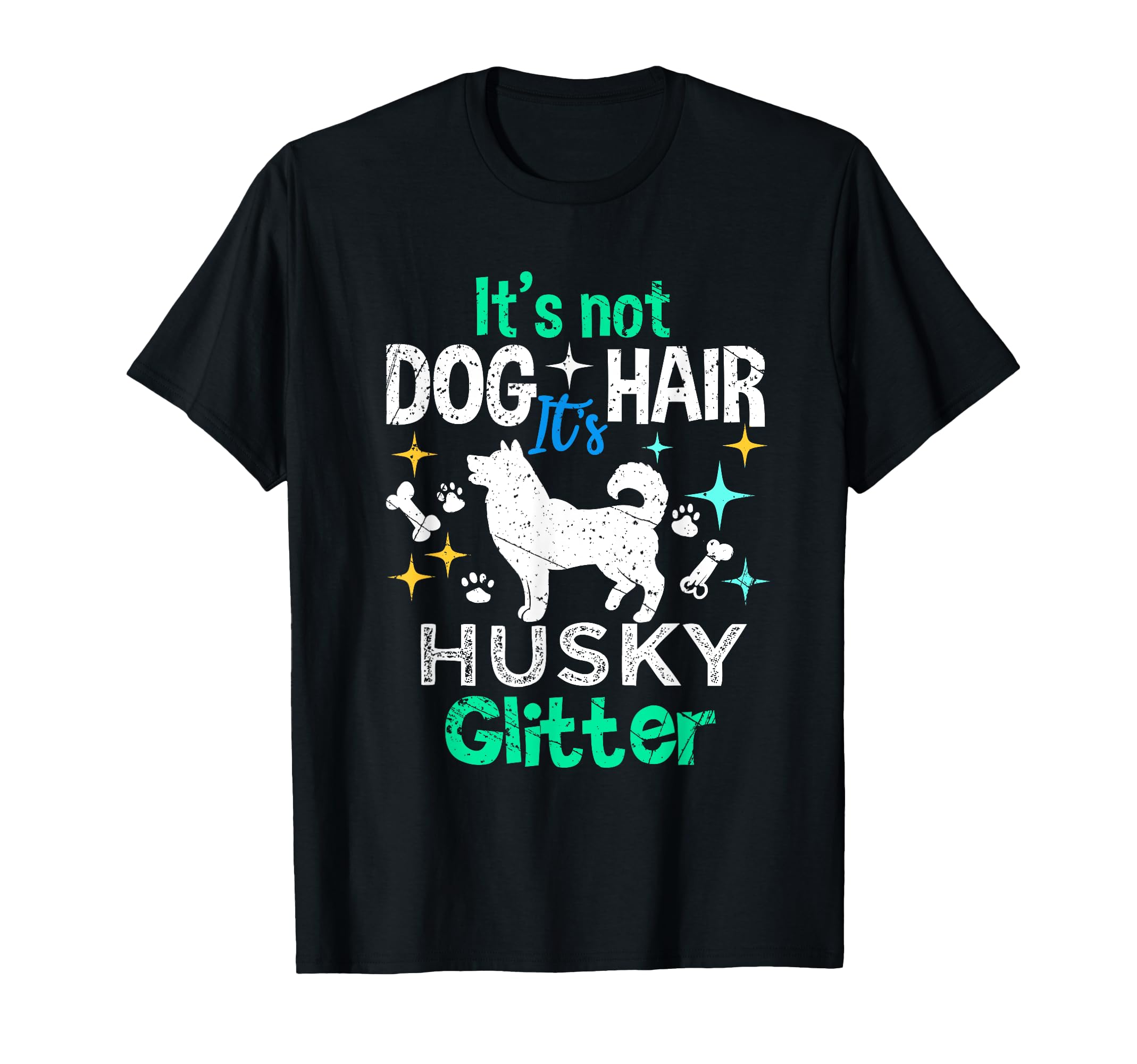 Siberian Husky Hair Dog Lovers T-Shirt
