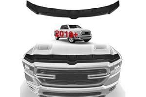 TripleAliners Hood Deflector Protector Compatible with 2019-2025 2026 Ram 1500 Accessories Hood Protector TPE Bug Deflector S