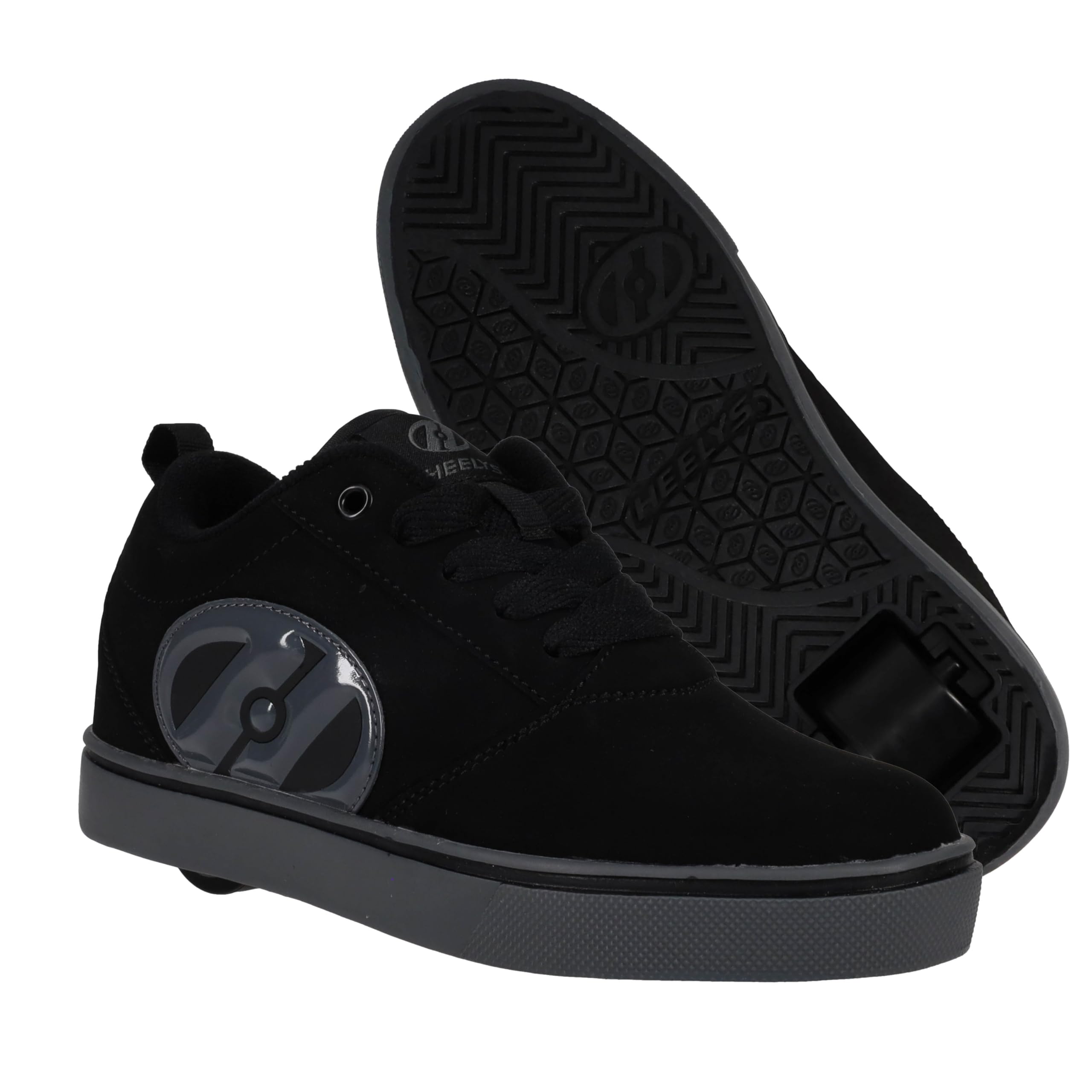 Photo 1 of HEELYS Digi Guess Wheeled Heel Shoe, Black/Charcoal, 13 US Unisex Little Kid