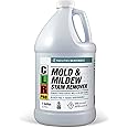 CLR PRO Heavy Duty Bleach-Free Mold & Mildew Stain Remover - Works on Tile, Wood, Concrete, Glass, and More, 1 Gallon Bottle