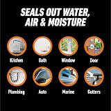 Gorilla 1144110 All Conditions Sealant Silicone Clear 295ml Fast Set Mould view 4