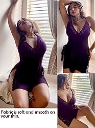 Avidlove Women Sexy Sleepwear Cami Nightgown Cotton