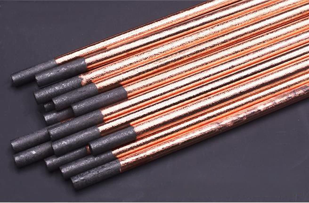TEN-HIGH Carbon arc gouging Carbon Rod Cylinder 10mm,Length 355mm, Quantity 10pcs