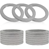 15PCS M18 Crush Aluminum Oil Drain Plug Gasket Washers Compatible with Ford Mazda Porsche Volvo 90012310630 977751
