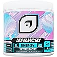 Advanced Energy - Energy Boosting Formula with Electrolytes for Hydration - L-Theanine to Combat Jitters - Sugar Free & Keto Friendly - No Maltodextrin (40 Servings) (Cotton Candy)