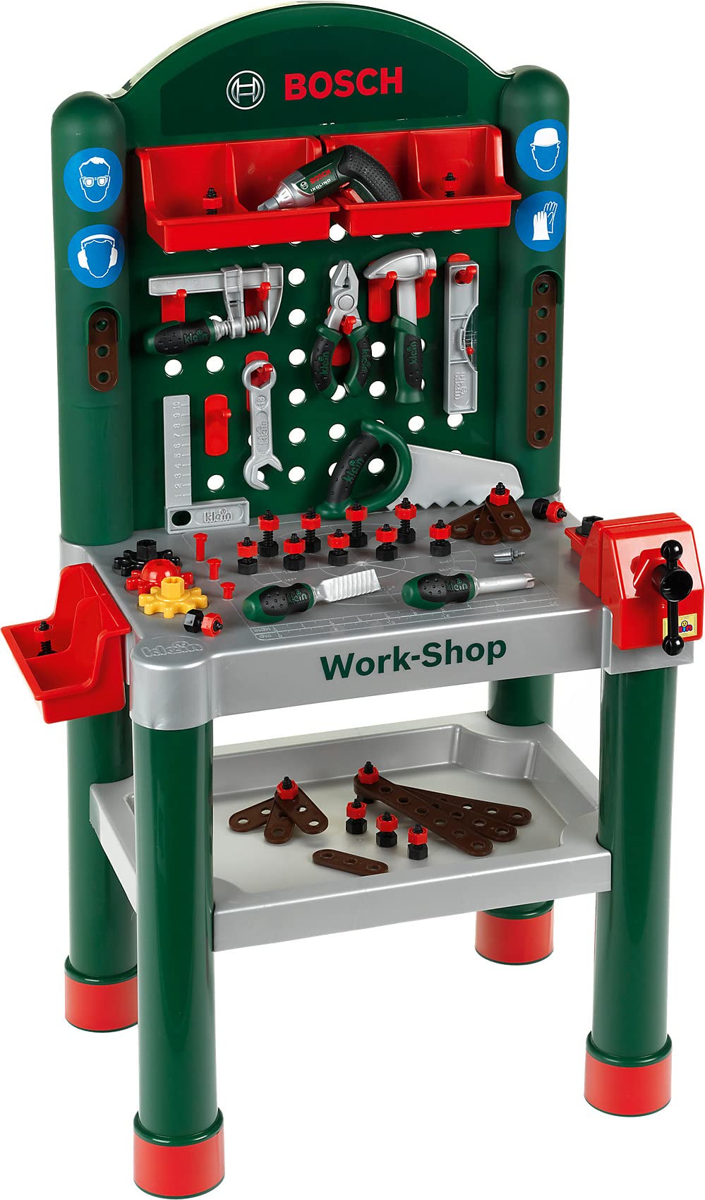 Theo Klein Bosch Workbench 8314 Green with Ixolino