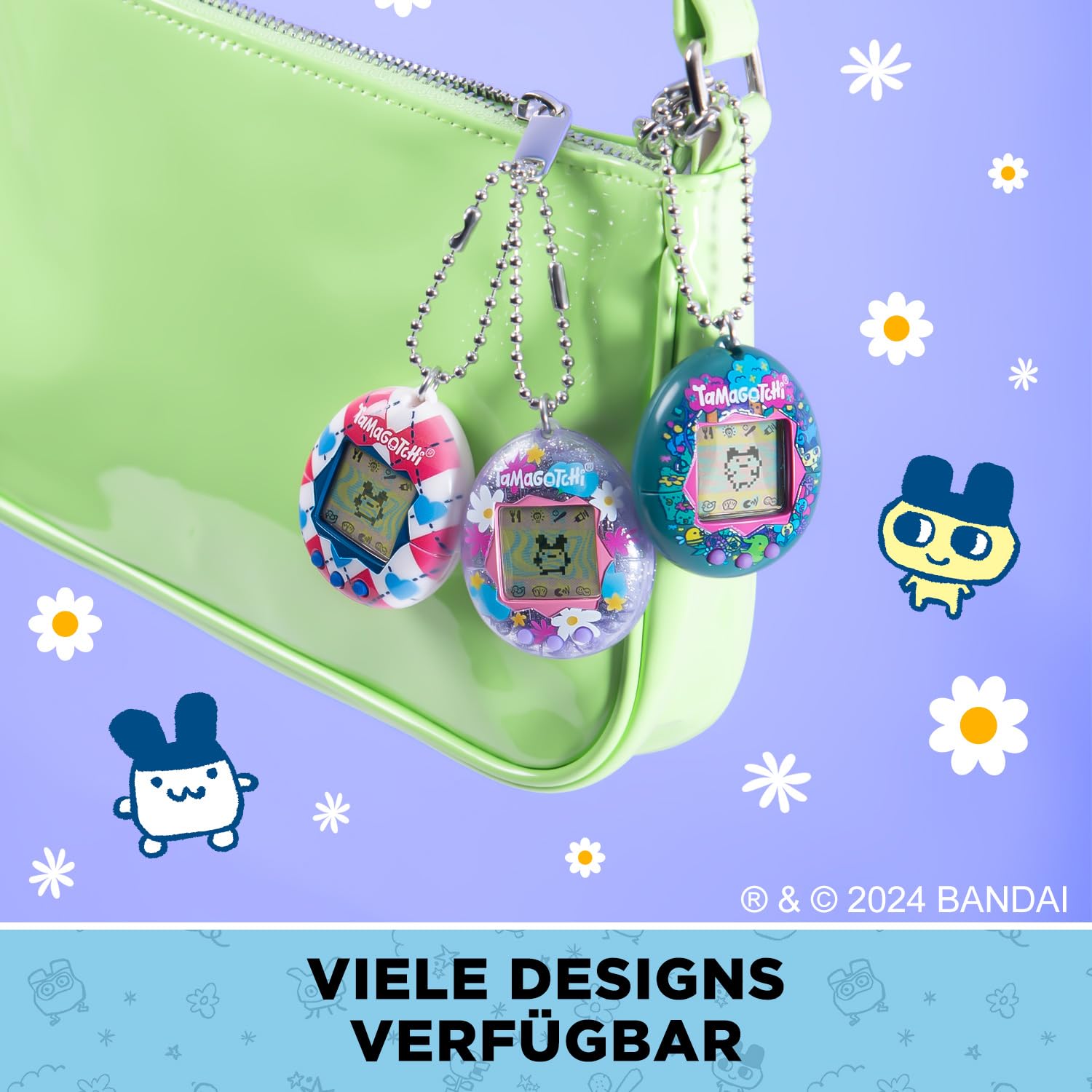 Bandai - Tamagotchi - Tamagotchi Original - Lightning - Elektronisches virtuelles Tier mit Farbdisplay, 3 Tasten und Spielen - Interaktives Tier auf Deutsch - Kinderspielzeug ab 8 Jahren - 42923 6