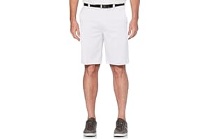 PGA TOUR Men's 9" Flat Front Golf Shorts with Active Waistband (Size 30-44 Big & Tall)