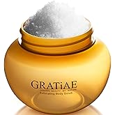 Gratiae Organics Exfoliating Body Scrub, Passion Fruit and Lime for All Skin Types 14.1 Fl Oz