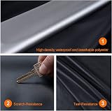 YOTOM Bike Cover 2 3 Bikes 2XL Outdoor Waterproof UV 50+ Lock Hole view 3