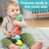 LAMAZE Fidget Caterpillar Newborn Toy Bendable Body Chime Sensory 0-6 Months view 5