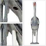 Unibos NATURAL Looking Heron Bird Decoy Deterrent Garden Ponds 78CM view 4