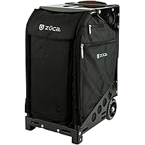 Amazon.com | ZUCA Pro Carry On Luggage with Wheels - Black Bag and 