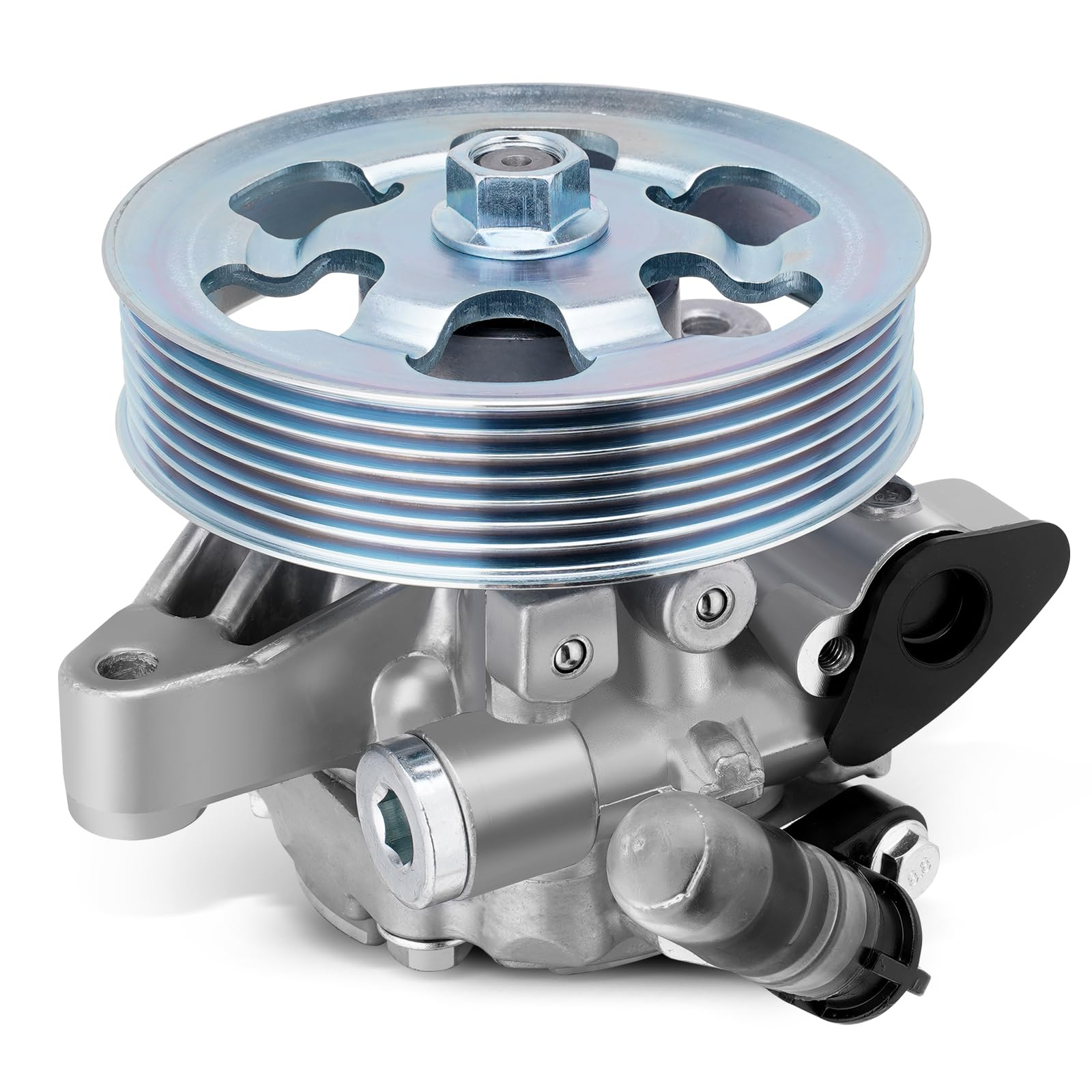 Photo 1 of TEMSONE 21-5456 Power Steering Pump with Pulley Compatible with Honda Civic 2006 2007 2008 2009 2010 2011 1.8L Power Assist Pump Engine Replace# 21527 56110RNA305 56110RNAA01 56110RNAA02