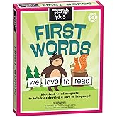 Magnetic Poetry - First Words Kit - Words for Refrigerator - Write Poems and Letters on The Fridge - Made in The USA