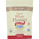 Spectrum Organic Whole Flaxseed, 15 oz
