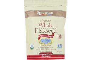 Spectrum Organic Whole Flaxseed, 15 oz