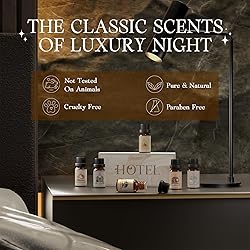 SALUBRITO Hotel Fragrance Oil Set, Luxury Essential