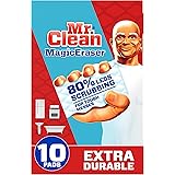 Mr. Clean Magic Eraser, Extra Durable Pro Version, Shoe, Bathroom, and Shower Cleaner, 5X Stronger Last Longer Cleaning Pads