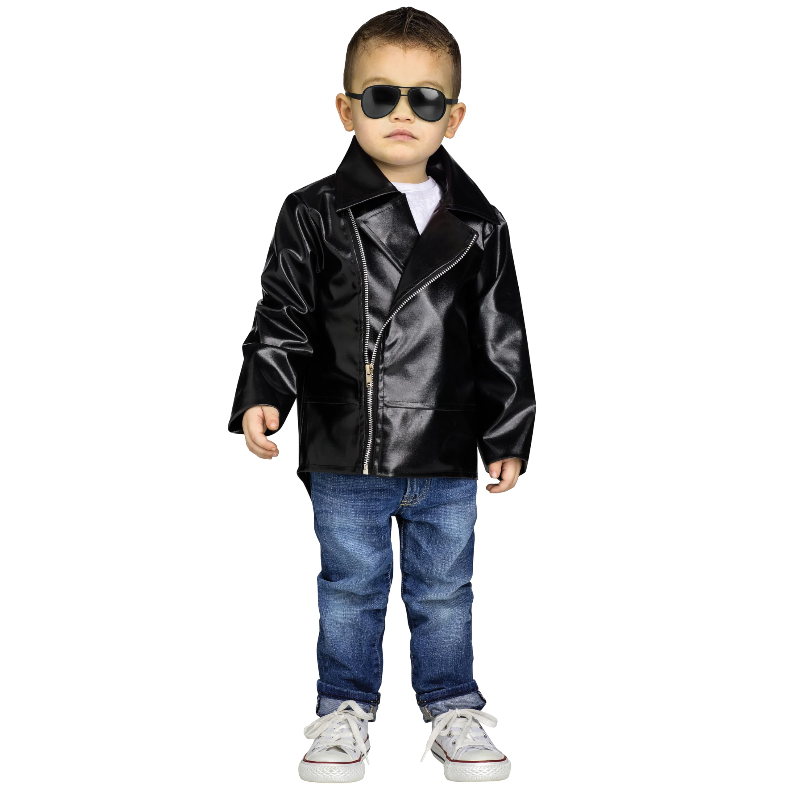 Photo 1 of Fun World Rock 'N' Roll Toddler Costume, Large 3T-4T, Multicolor
