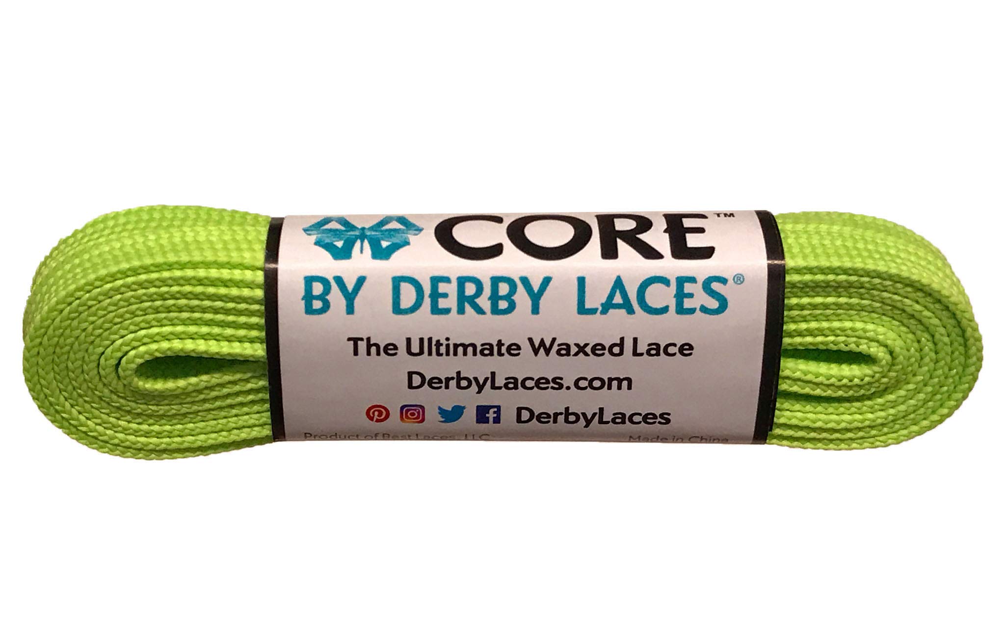 Derby Laces CORE Narrow 6mm Waxed Lace for Figure