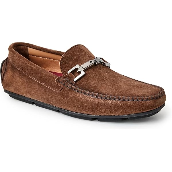 Bruno Magli Bold Red Men\'s Slip-Ons Raging Cognac – Bruno Magli main image 3