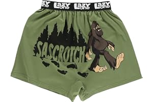 Lazy One Funny Animal Boxers, Humorous Underwear, Novelty Boxer Shorts, Gag Gifts for Men