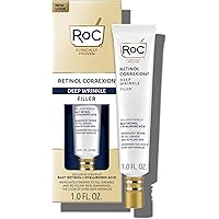 RoC, Retinol Correxion Deep Wrinkle Facial Filler with Hyaluronic Acid Retinol Ounce, 1 Fl Oz (Packaging May Vary)
