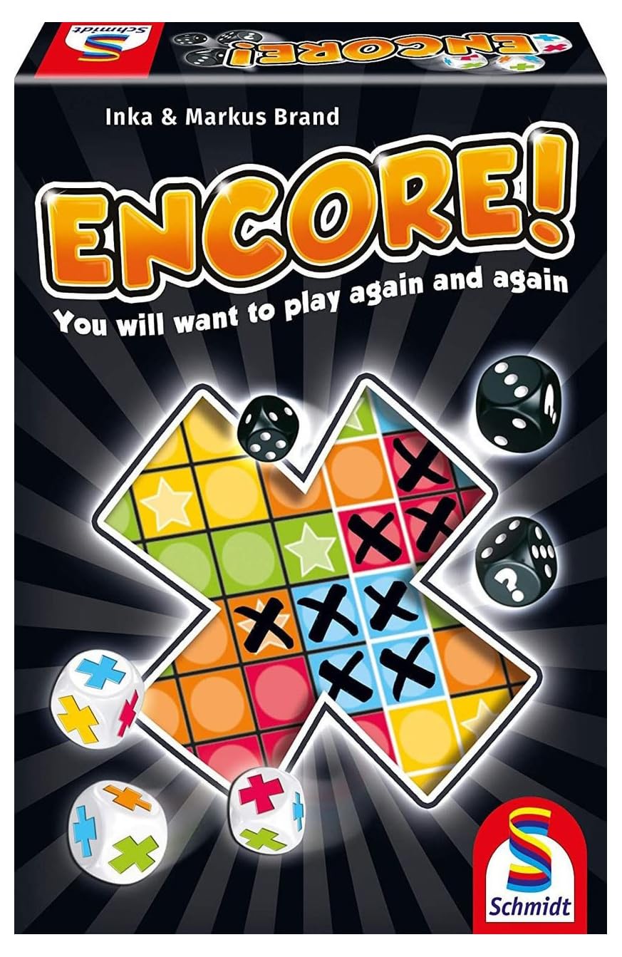 Schmidt | Encore | Strategy Dice Game | Ages 8+ | 1-6 Players | 20 Minutes Playing Time