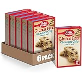Betty Crocker Gluten Free Chocolate Chip Cookie Mix, 19 oz (Pack of 6) | Gluten Free, Original Chocolate Flavor, Just Mix, Drop &amp; Bake, Great For Parties Or Everyday Snacking