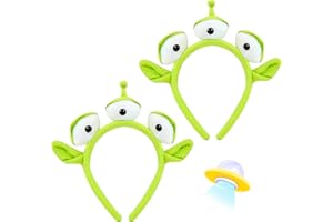 Leziazany Alien Monster Toy - Stretchy Plush Eyeball Headband for Halloween Cosplay