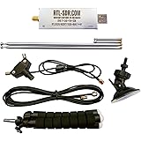 RTL-SDR Blog V3 R820T2 RTL2832U 1PPM TCXO HF Bias Tee SMA Software Defined Radio with Dipole Antenna Kit