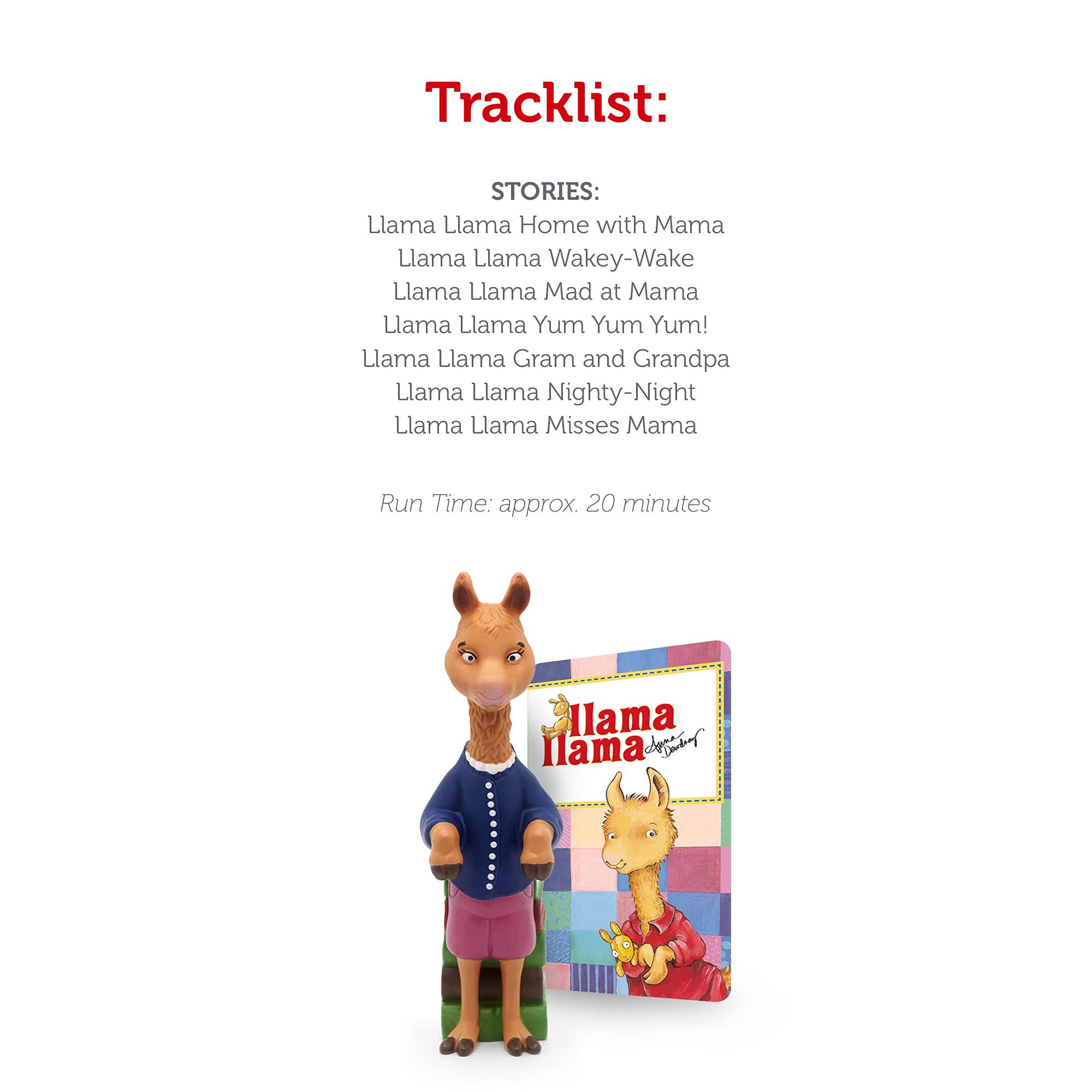 Tonies Mama Llama Audio Toy Figurine Featuring Llama Llama Home with Mama & More