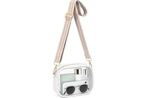 BS-VOG Clear Bag for Stadium Events, Clear Purse for Women Stadium Crossbody, Transparent Bag for Concert Sport Festival