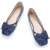 C.Paravano Ballet Flats | Flats Women | Dress Shoes for Women | Square Toe Flats | Flats Shoes Women | Black Flats