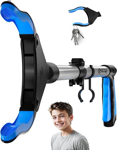 SLAH 26in Litter Picker Grabber Stick for Children Disabled 360° Rotating