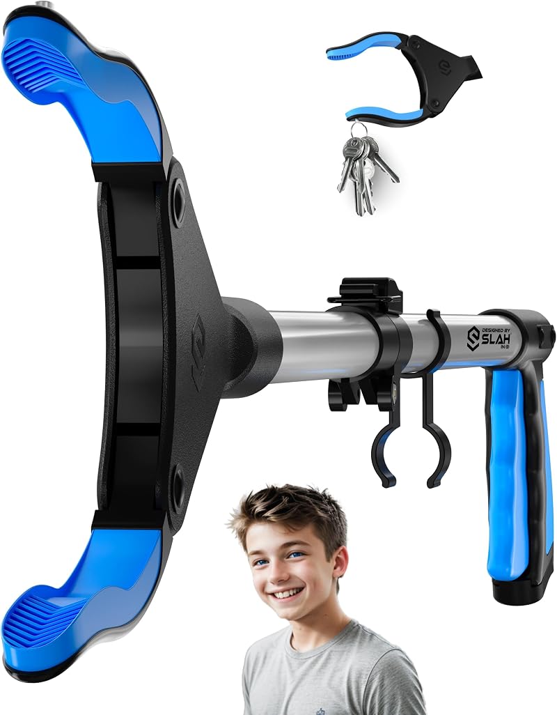 SLAH 26in Litter Picker Grabber Stick for Children Disabled 360° Rotating
