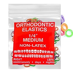 Neon Non-Latex 100 counts Intraoral Elastic Bands