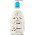 Aveeno Baby Daily Moisturizing Wash & Shampoo, Natural Coconut Scent, Shea Butter & Oat Extract, Body Wash, Hypoallergenic, 3