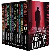 The Complete Collection of Ars&egrave;ne Lupin 10 Books Box Set by Maurice LeBlanc(Gentleman Burglar, The Confessions, The Crystal Stopper, The Fight Strokes of the clock &amp; More)