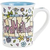 Enesco Our Name is Mud Promoted to Godmother Coffee Mug, 16 Ounce, Multicolor
