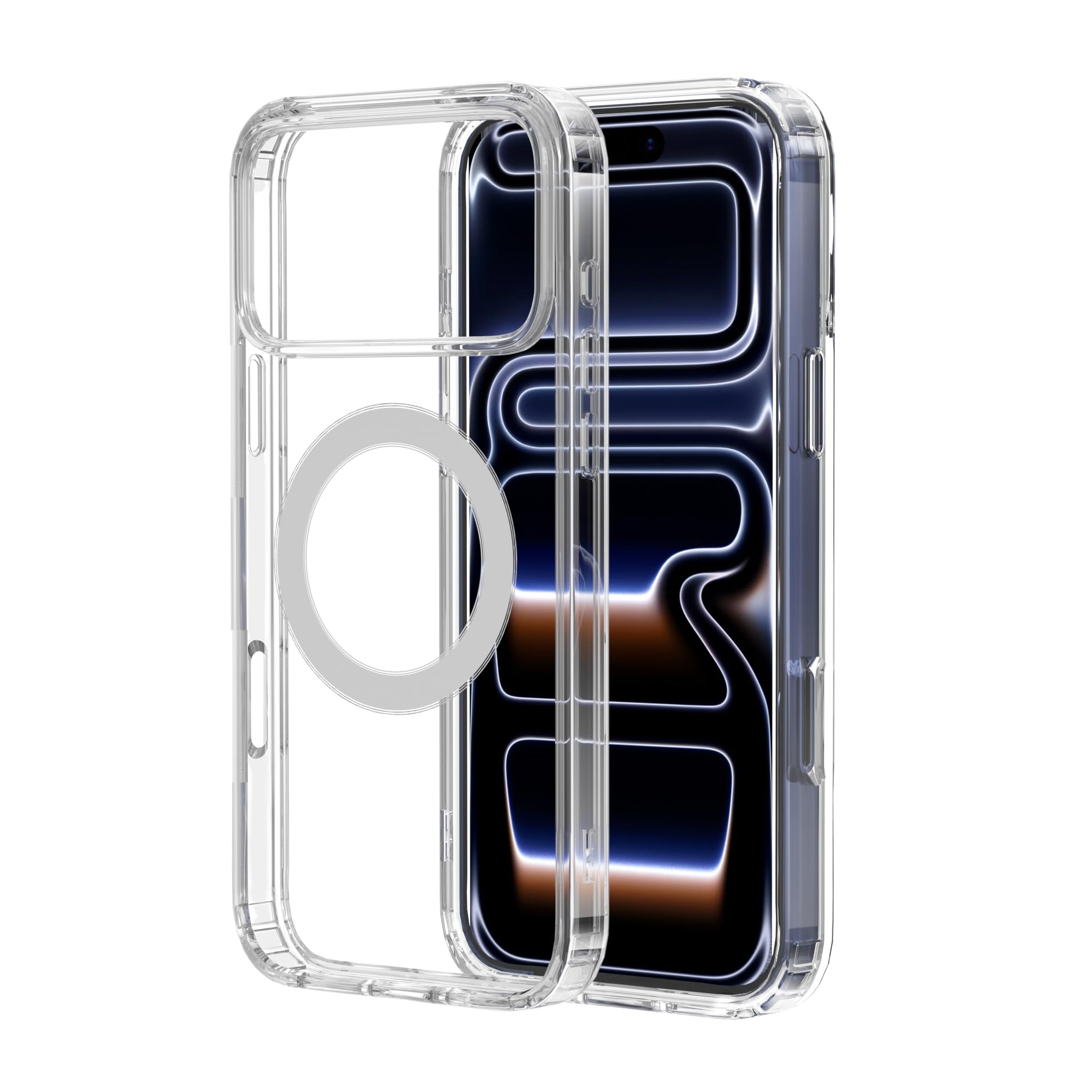 Photo 1 of amCase Clear Case for 17 Pro Max (6.9") | Camera Control Cutout 