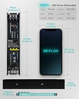 REYLAX LED Driver 12V 100W Dimmable 0/1-10V TRIAC 240V AC to 12V DC view 3
