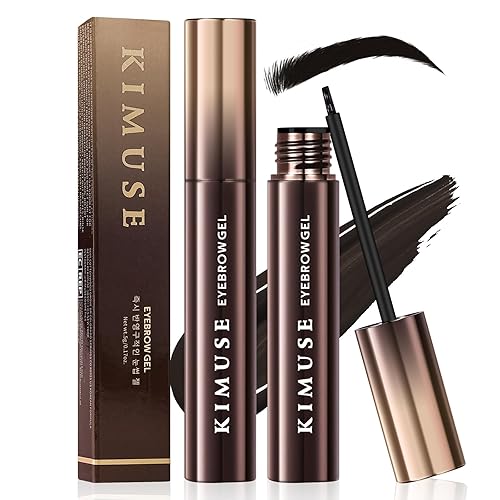 KIMUSE Eyebrow Gel, Long Lasting Eye Brow Tint, Waterproof, Transfer-Proof, Smudge-Proof Brow Gel, 0.17oz