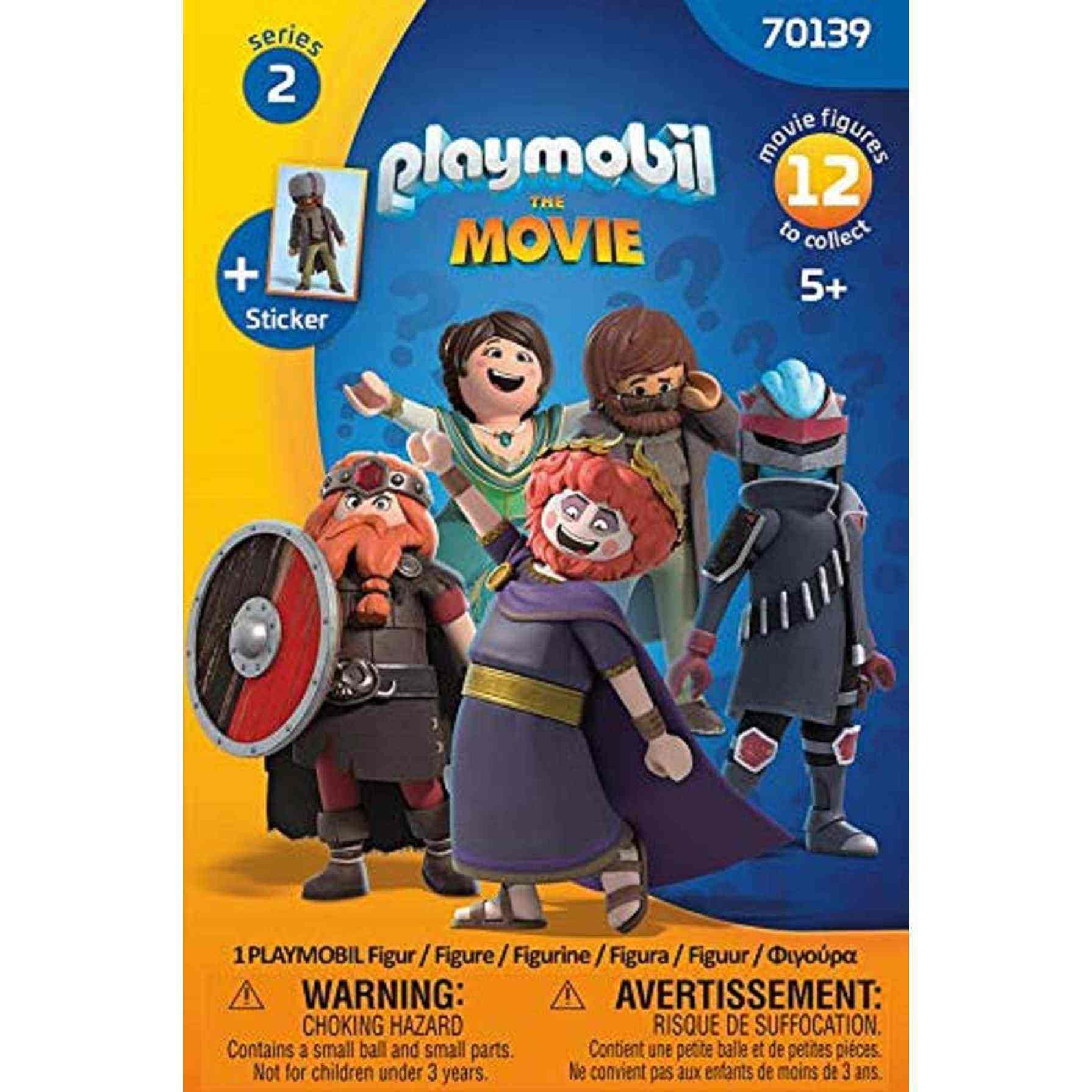 Playmobil 70139 THE Movie Random Figure (Series 2), For Children Ages 5+, Fun Imaginative Role-Play, PlaySets Suitable for Children Ages 4+