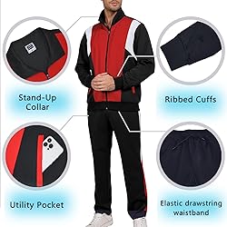 Men's Tracksuits Casual 2 Piece Sweatsuits Sets