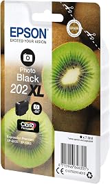 Epson 202XL Photo Black Ink Cartridge 8ml 800 Pages Expression Premium XP-6000 view 2