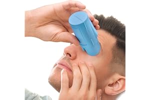 Peermax Drop Direct Eye Drop Dispenser – Eye drop guide aid for seniors and elderly, Assist device for all ages, Easy to use eye dropper helper, Works with most eye drop bottles, instructions included