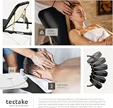tectake 3-Zone Massage Table Aluminium Frame Foldable 230 kg Load 212x108 cm view 7
