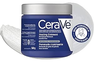 CeraVe Healing Ointment, Moisturizing Petrolatum Skin Protectant for Dry Skin with Hyaluronic Acid and Ceramides, Multi-Purpo